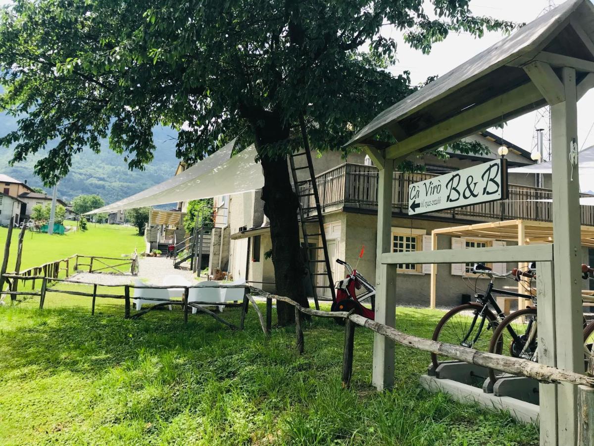 Ca Viro Bed & Breakfast Albosaggia Dış mekan fotoğraf